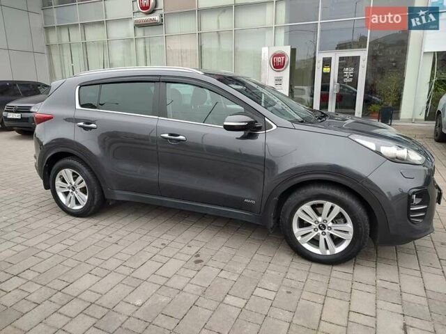 Серый Киа Sportage, объемом двигателя 2 л и пробегом 90 тыс. км за 19900 $, фото 3 на Automoto.ua