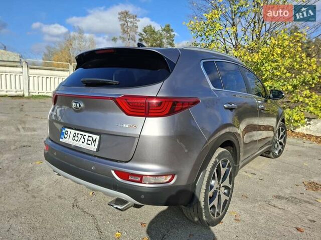 Сірий Кіа Sportage, об'ємом двигуна 2 л та пробігом 99 тис. км за 16000 $, фото 11 на Automoto.ua