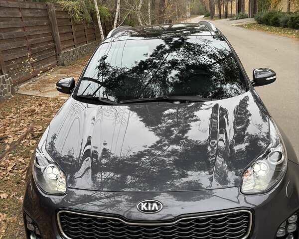 Серый Киа Sportage, объемом двигателя 2 л и пробегом 113 тыс. км за 25000 $, фото 5 на Automoto.ua