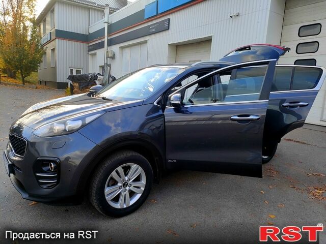 Серый Киа Sportage, объемом двигателя 2 л и пробегом 80 тыс. км за 17800 $, фото 13 на Automoto.ua