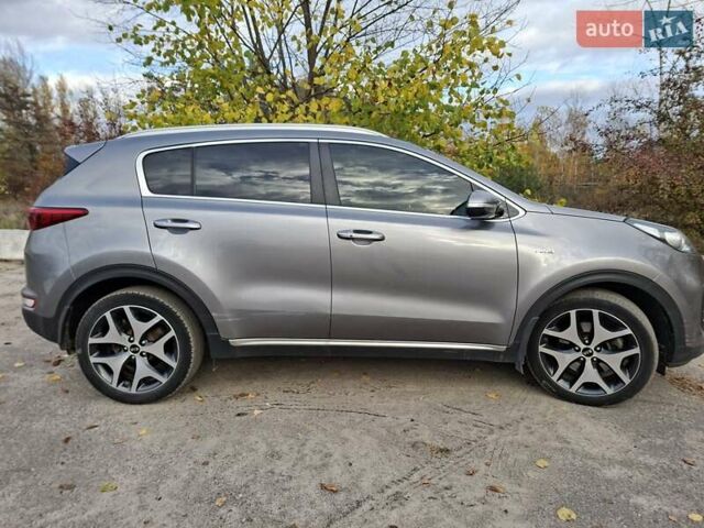 Сірий Кіа Sportage, об'ємом двигуна 2 л та пробігом 99 тис. км за 16000 $, фото 9 на Automoto.ua