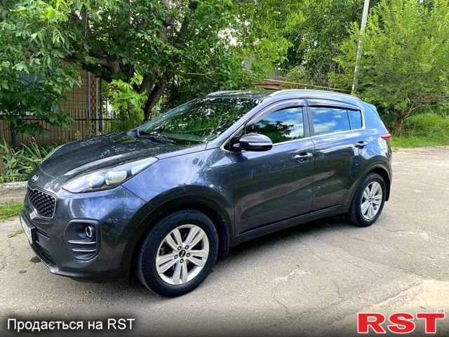 Серый Киа Sportage, объемом двигателя 1.6 л и пробегом 160 тыс. км за 15500 $, фото 11 на Automoto.ua