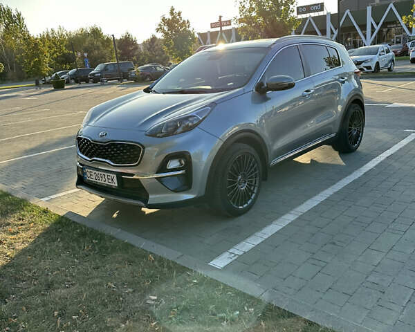 Сірий Кіа Sportage, об'ємом двигуна 2 л та пробігом 108 тис. км за 23900 $, фото 1 на Automoto.ua