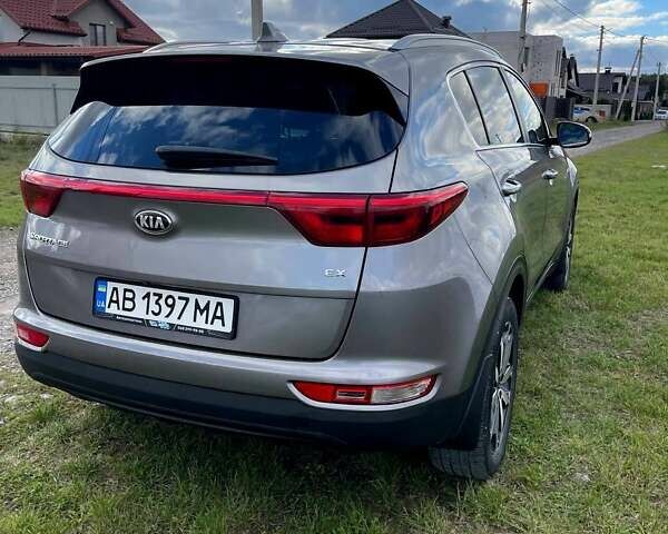 Серый Киа Sportage, объемом двигателя 2.36 л и пробегом 114 тыс. км за 16999 $, фото 7 на Automoto.ua