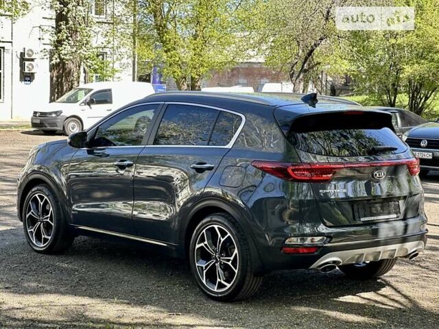 Серый Киа Sportage, объемом двигателя 2 л и пробегом 112 тыс. км за 27950 $, фото 9 на Automoto.ua