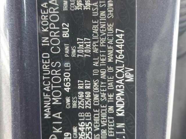 Сірий Кіа Sportage, об'ємом двигуна 0 л та пробігом 49 тис. км за 3900 $, фото 12 на Automoto.ua