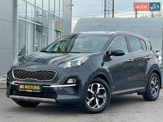 Серый Киа Sportage, объемом двигателя 2 л и пробегом 57 тыс. км за 26500 $, фото 1 на Automoto.ua
