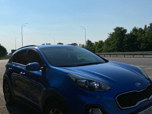 Синий Киа Sportage, объемом двигателя 1.6 л и пробегом 114 тыс. км за 17900 $, фото 1 на Automoto.ua