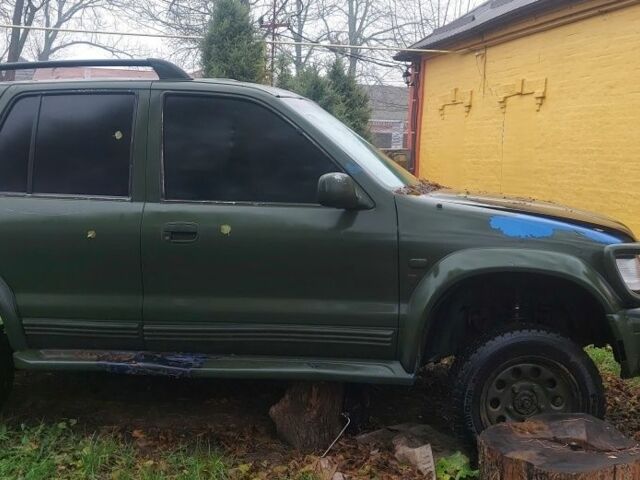 Синий Киа Sportage, объемом двигателя 2 л и пробегом 100 тыс. км за 1200 $, фото 1 на Automoto.ua