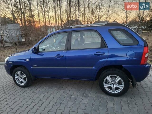 Синий Киа Sportage, объемом двигателя 1.98 л и пробегом 258 тыс. км за 7400 $, фото 24 на Automoto.ua