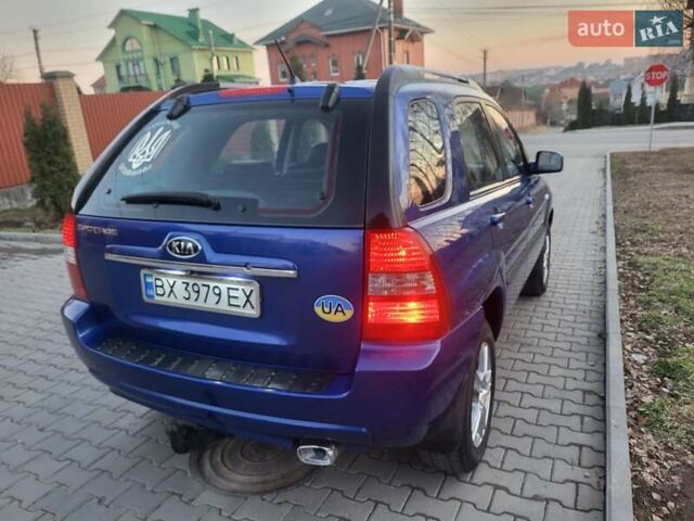 Синий Киа Sportage, объемом двигателя 1.98 л и пробегом 258 тыс. км за 7400 $, фото 35 на Automoto.ua