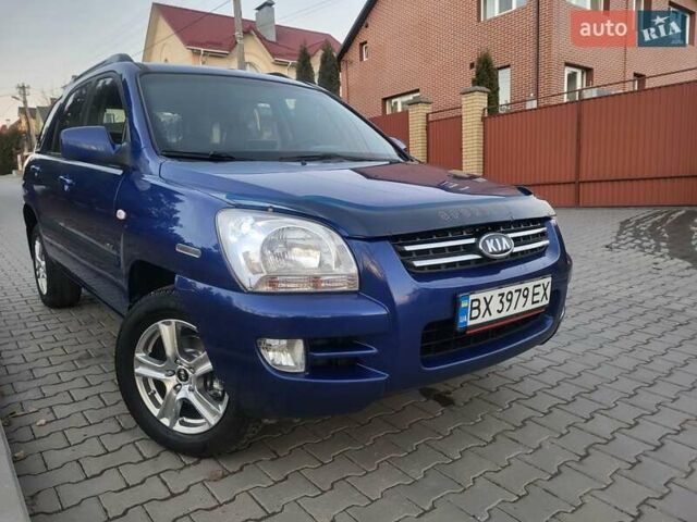 Синий Киа Sportage, объемом двигателя 1.98 л и пробегом 258 тыс. км за 7400 $, фото 4 на Automoto.ua