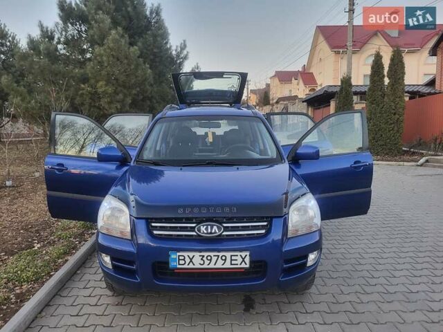 Синий Киа Sportage, объемом двигателя 1.98 л и пробегом 258 тыс. км за 7400 $, фото 47 на Automoto.ua