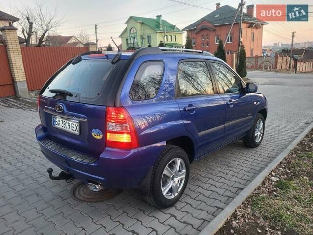 Синий Киа Sportage, объемом двигателя 1.98 л и пробегом 258 тыс. км за 7400 $, фото 36 на Automoto.ua