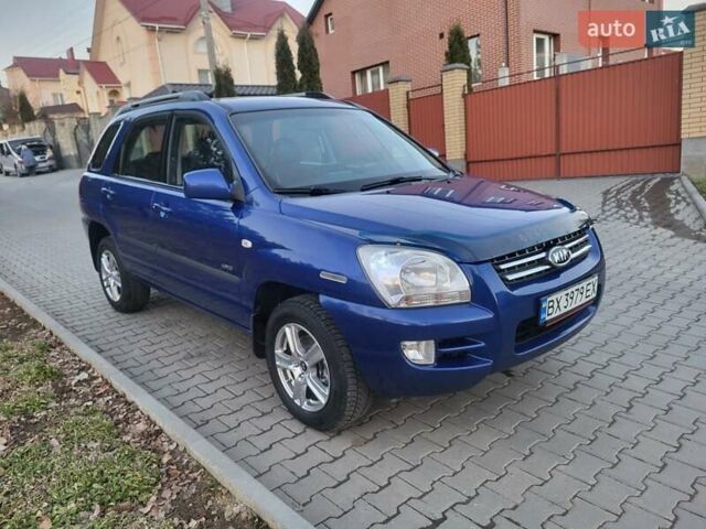 Синий Киа Sportage, объемом двигателя 1.98 л и пробегом 258 тыс. км за 7400 $, фото 43 на Automoto.ua