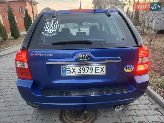 Синий Киа Sportage, объемом двигателя 1.98 л и пробегом 258 тыс. км за 7400 $, фото 34 на Automoto.ua