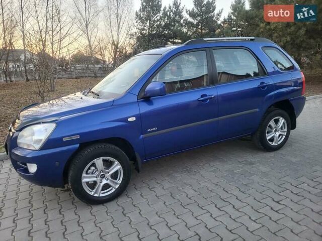 Синий Киа Sportage, объемом двигателя 1.98 л и пробегом 258 тыс. км за 7400 $, фото 19 на Automoto.ua