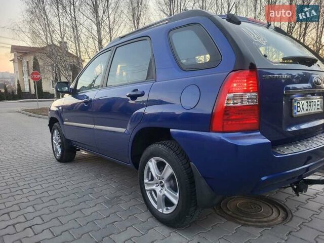 Синий Киа Sportage, объемом двигателя 1.98 л и пробегом 258 тыс. км за 7400 $, фото 30 на Automoto.ua