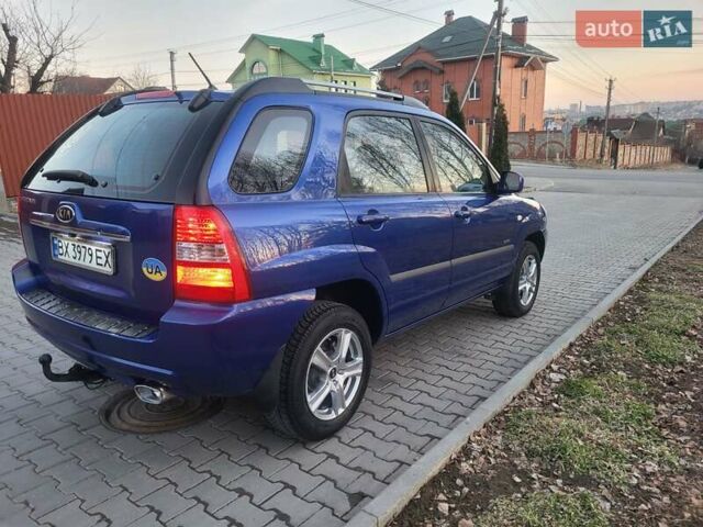 Синий Киа Sportage, объемом двигателя 1.98 л и пробегом 258 тыс. км за 7400 $, фото 37 на Automoto.ua