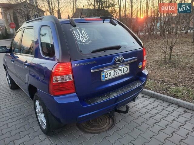 Синий Киа Sportage, объемом двигателя 1.98 л и пробегом 258 тыс. км за 7400 $, фото 32 на Automoto.ua