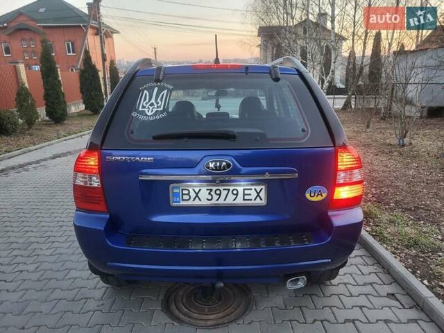 Синий Киа Sportage, объемом двигателя 1.98 л и пробегом 258 тыс. км за 7400 $, фото 33 на Automoto.ua