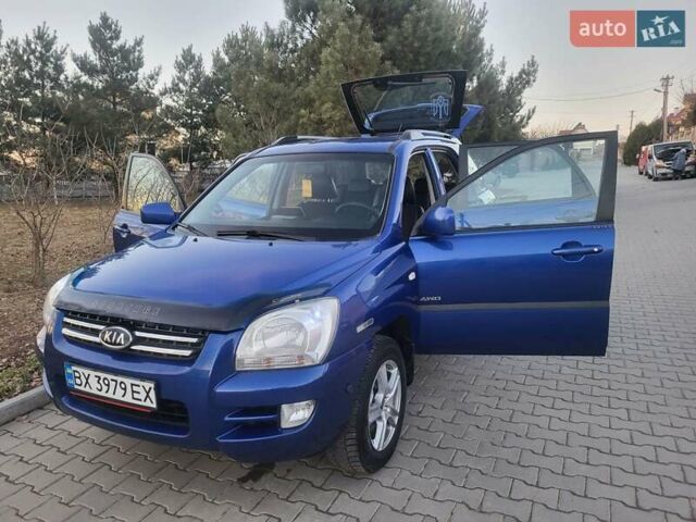 Синий Киа Sportage, объемом двигателя 1.98 л и пробегом 258 тыс. км за 7400 $, фото 49 на Automoto.ua