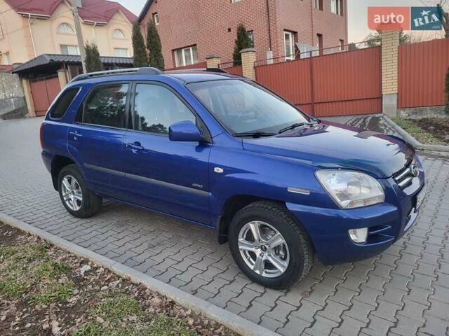 Синий Киа Sportage, объемом двигателя 1.98 л и пробегом 258 тыс. км за 7400 $, фото 41 на Automoto.ua