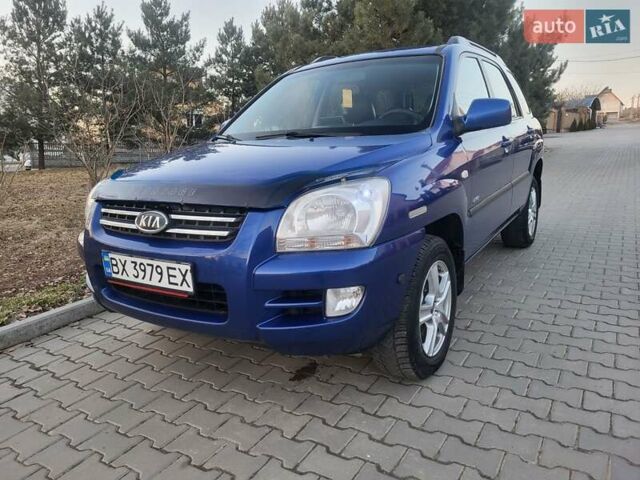Синий Киа Sportage, объемом двигателя 1.98 л и пробегом 258 тыс. км за 7400 $, фото 12 на Automoto.ua