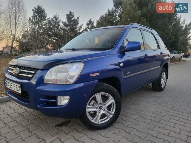 Синий Киа Sportage, объемом двигателя 1.98 л и пробегом 258 тыс. км за 7400 $, фото 1 на Automoto.ua