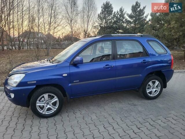 Синий Киа Sportage, объемом двигателя 1.98 л и пробегом 258 тыс. км за 7400 $, фото 20 на Automoto.ua
