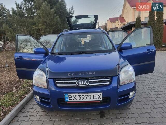 Синий Киа Sportage, объемом двигателя 1.98 л и пробегом 258 тыс. км за 7400 $, фото 48 на Automoto.ua
