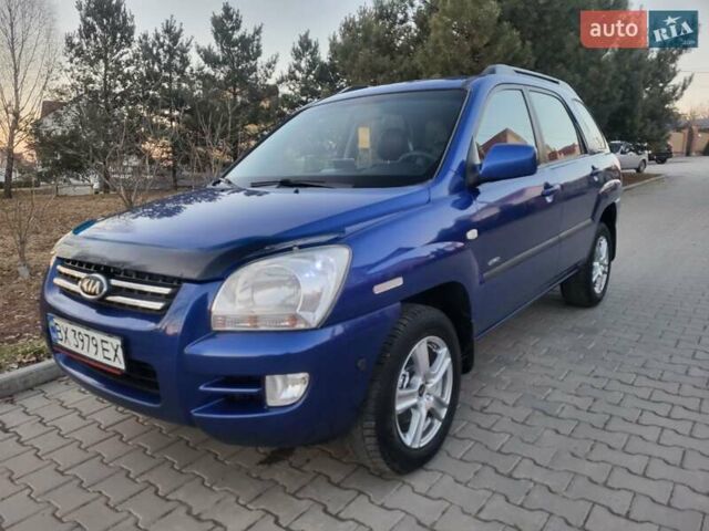 Синий Киа Sportage, объемом двигателя 1.98 л и пробегом 258 тыс. км за 7400 $, фото 14 на Automoto.ua