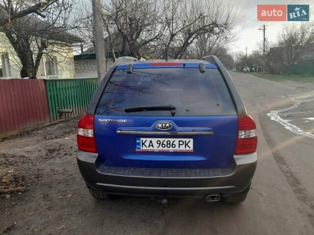 Синий Киа Sportage, объемом двигателя 2 л и пробегом 269 тыс. км за 8000 $, фото 15 на Automoto.ua