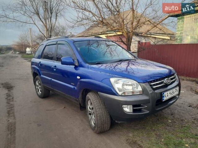 Синий Киа Sportage, объемом двигателя 2 л и пробегом 269 тыс. км за 8000 $, фото 17 на Automoto.ua