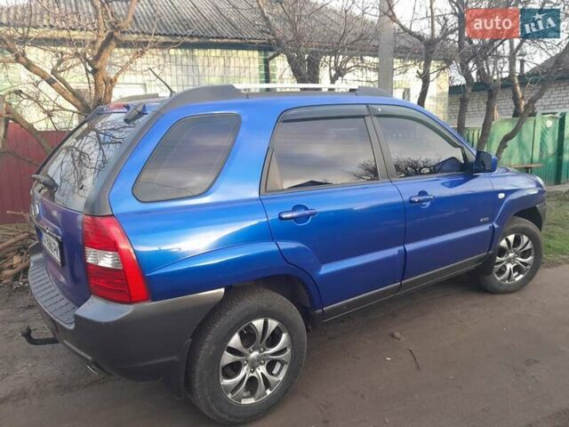 Синий Киа Sportage, объемом двигателя 2 л и пробегом 269 тыс. км за 8000 $, фото 16 на Automoto.ua