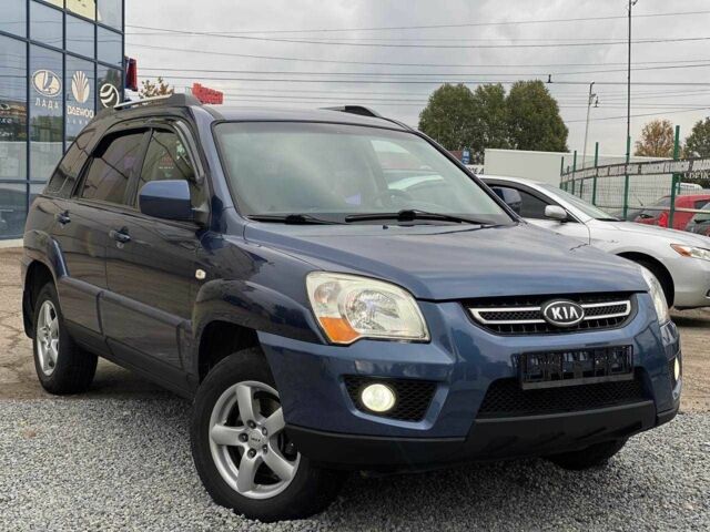 Синий Киа Sportage, объемом двигателя 2 л и пробегом 140 тыс. км за 7799 $, фото 3 на Automoto.ua