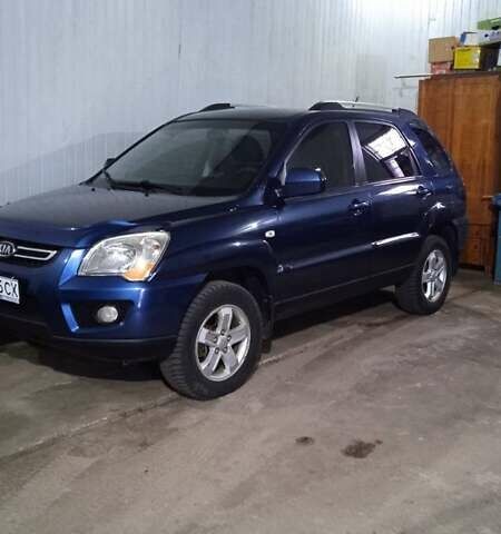 Синий Киа Sportage, объемом двигателя 1.98 л и пробегом 88 тыс. км за 10000 $, фото 1 на Automoto.ua