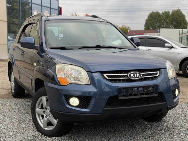 Синий Киа Sportage, объемом двигателя 2 л и пробегом 140 тыс. км за 7799 $, фото 2 на Automoto.ua