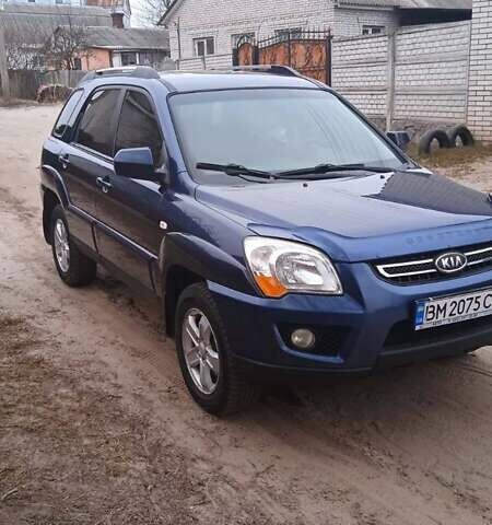 Синий Киа Sportage, объемом двигателя 1.98 л и пробегом 88 тыс. км за 10000 $, фото 2 на Automoto.ua