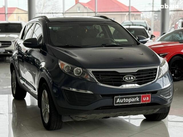 Синий Киа Sportage, объемом двигателя 2.4 л и пробегом 305 тыс. км за 11440 $, фото 2 на Automoto.ua