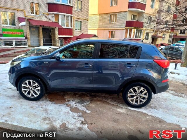 Синий Киа Sportage, объемом двигателя 2.4 л и пробегом 54 тыс. км за 13300 $, фото 5 на Automoto.ua