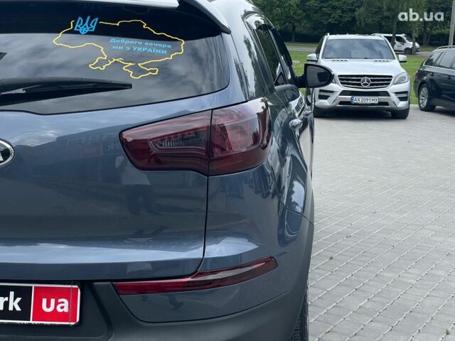 Синий Киа Sportage, объемом двигателя 2.4 л и пробегом 240 тыс. км за 15490 $, фото 12 на Automoto.ua