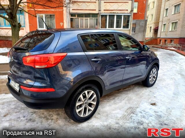 Синий Киа Sportage, объемом двигателя 2.4 л и пробегом 54 тыс. км за 13300 $, фото 2 на Automoto.ua