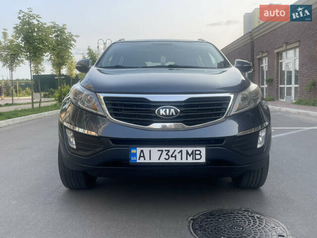 Синий Киа Sportage, объемом двигателя 2.4 л и пробегом 280 тыс. км за 12000 $, фото 9 на Automoto.ua