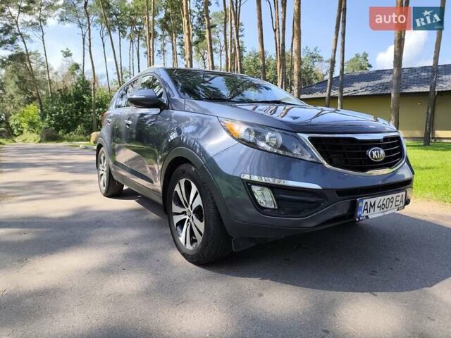 Синий Киа Sportage, объемом двигателя 2 л и пробегом 162 тыс. км за 12500 $, фото 5 на Automoto.ua