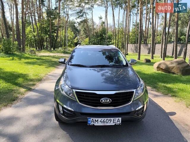 Синий Киа Sportage, объемом двигателя 2 л и пробегом 162 тыс. км за 12500 $, фото 6 на Automoto.ua