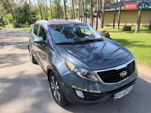 Синий Киа Sportage, объемом двигателя 2 л и пробегом 162 тыс. км за 12500 $, фото 420 на Automoto.ua