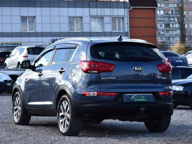 Синий Киа Sportage, объемом двигателя 1.7 л и пробегом 229 тыс. км за 13499 $, фото 3 на Automoto.ua
