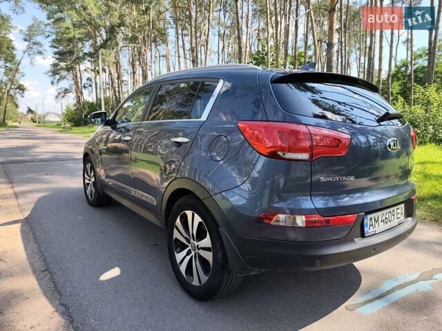 Синий Киа Sportage, объемом двигателя 2 л и пробегом 162 тыс. км за 12500 $, фото 348 на Automoto.ua