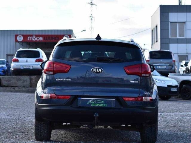 Синий Киа Sportage, объемом двигателя 1.7 л и пробегом 229 тыс. км за 13499 $, фото 2 на Automoto.ua